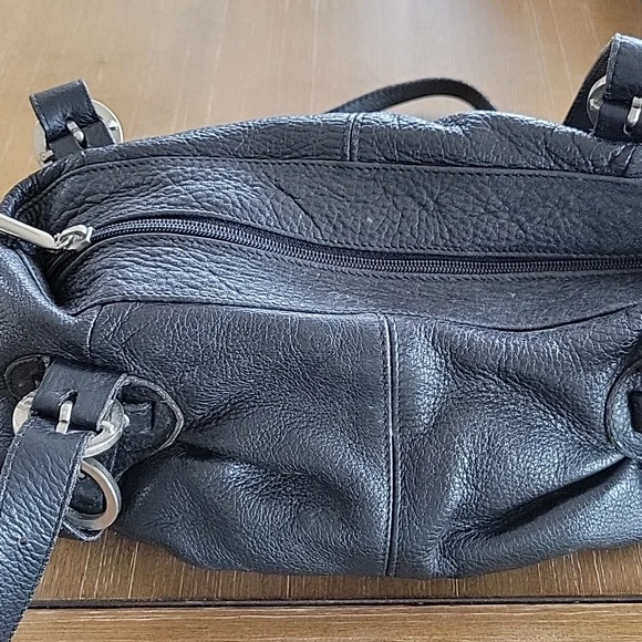 VINTAGE VERA PELLE LEATHER BAG MADE IN ITALY - Picture 7 of 13